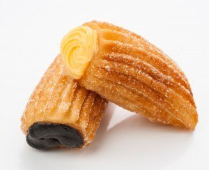 Churros recheado. Uma delícia! Churros recheado